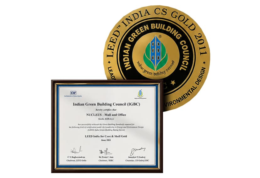 LEED India for Core & Shell Gold - June 2011