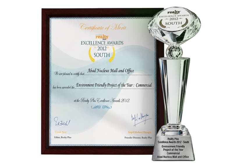 Realty Plus Excellence Awards 2012 - South