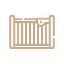 Motorised main gate.