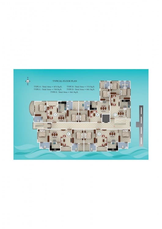 Typical floor plan