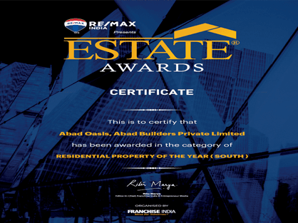 ABAD Infra Pinnacle, Thiruvalla Handover